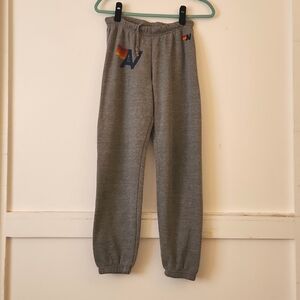 Classic Grey Aviator Nation Sweatpants Size S